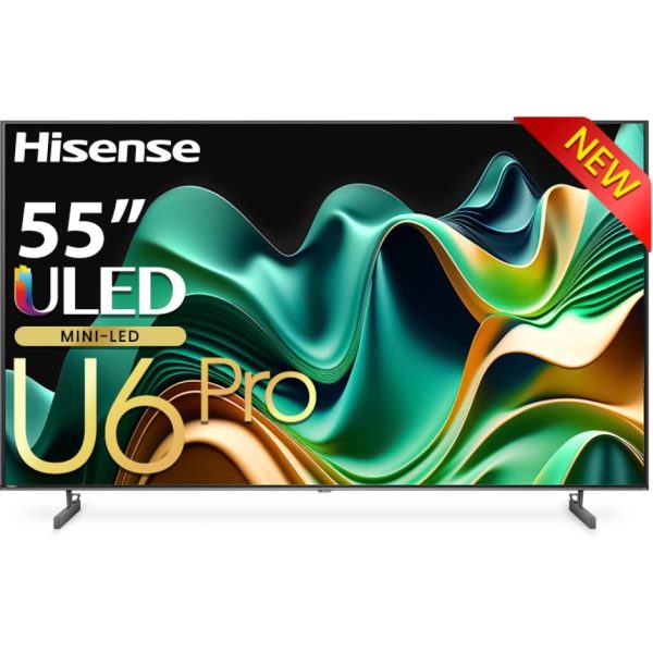 Hisense 55″ Quantum Dot ULED mini LED U6 PRO SMART TV