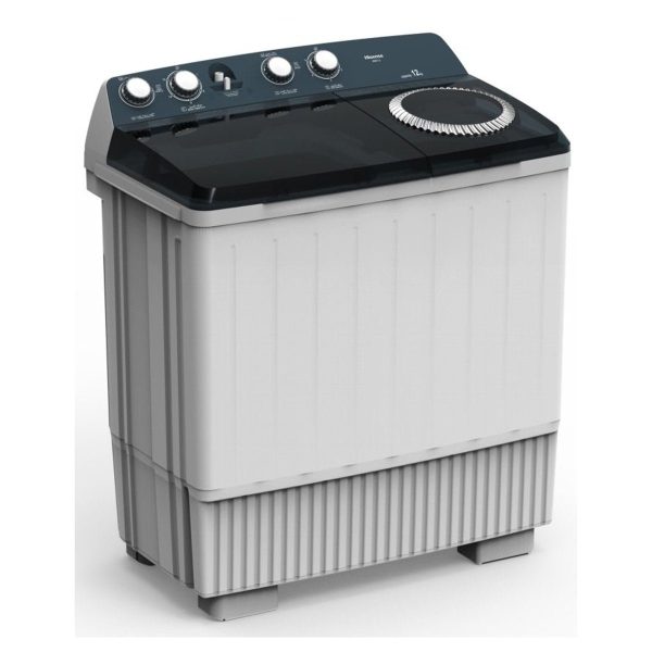 Hisense 12kg Twin Tub Washing Machine Semi-automatic [ Manual ] WSBE121