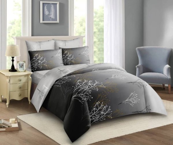 5by6 4pc Duvet Set with 2 Pillowcases, 1 Bedsheet, 1 Duvet Microfiber