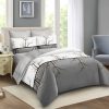 5by6 4pc Duvet Set with 2 Pillowcases, 1 Bedsheet, 1 Duvet Microfiber