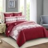 5by6 4pc Duvet Set with 2 Pillowcases, 1 Bedsheet, 1 Duvet Microfiber