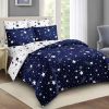 5by6 4pc Duvet Set with 2 Pillowcases, 1 Bedsheet, 1 Duvet Microfiber