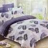 5by6 4pc Duvet Set with 2 Pillowcases, 1 Bedsheet, 1 Duvet Microfiber