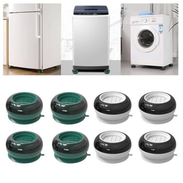 4pcs Anti-vibration Washing Machine Pads & Stands