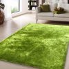 Large fluffy Center Carpet 200x250cm – Green