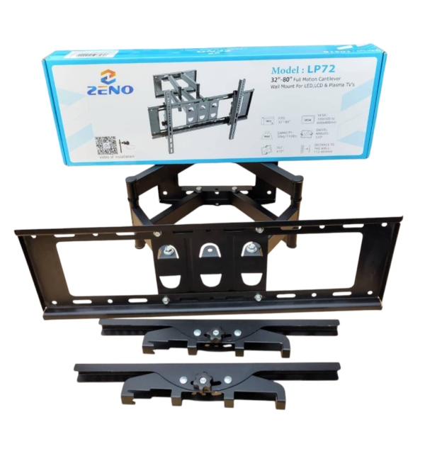 Zeno 32-80 Full Motion Cantilever Wall Mount For LED TV